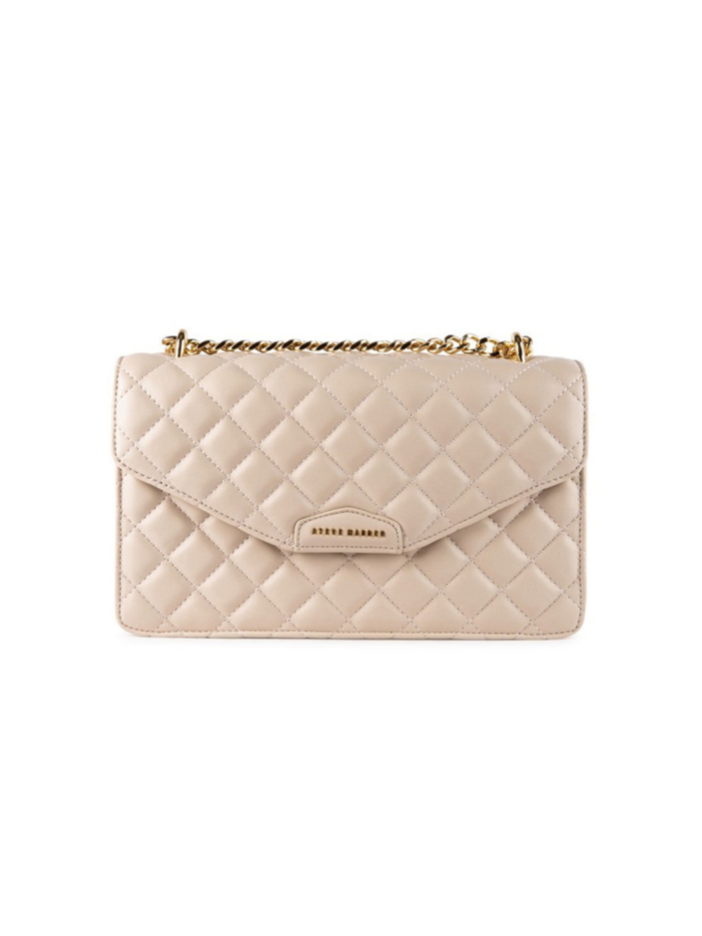Steve Madden Bilana Quilted Convertible Crossbody Bag - Cream